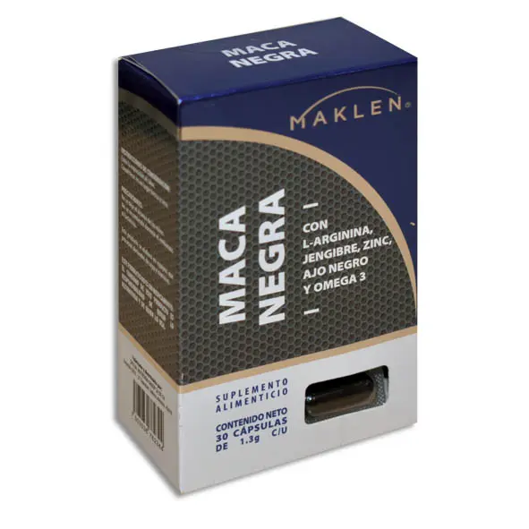[7503036782344] MACA NEGRA MAKLEN Capsulas - c/30
