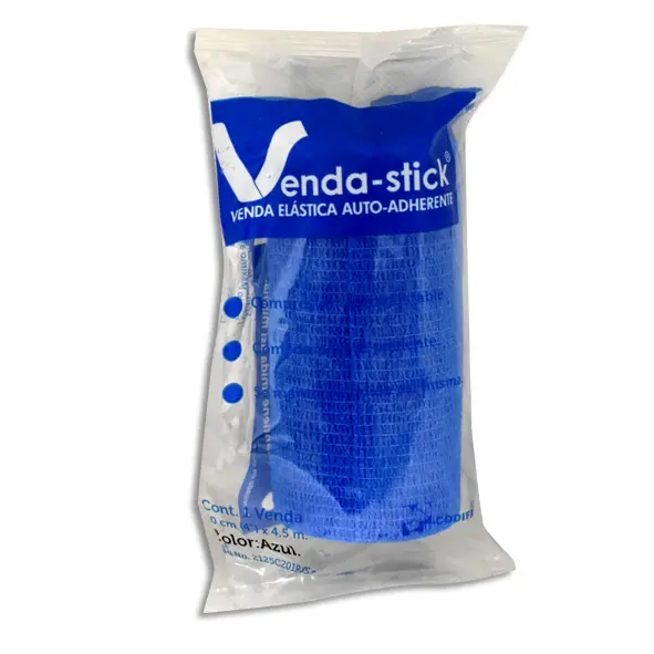 [7503002773246] VENDA-STICK COLOR AZUL 10CM Bolsa - 1 Pieza