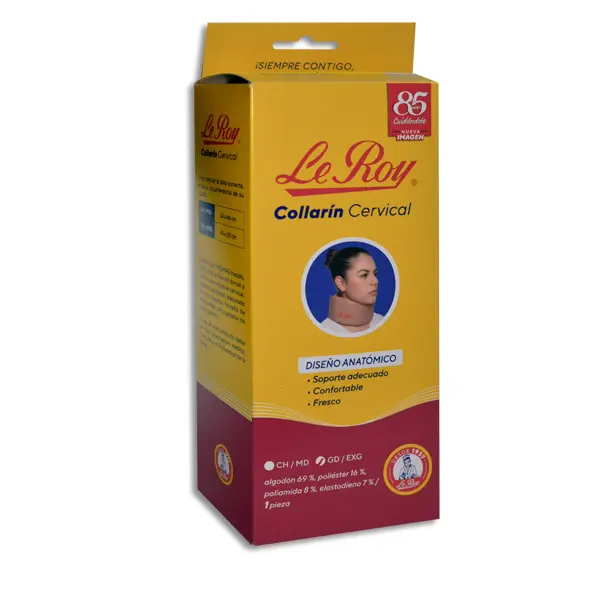 COLLARIN CERVICAL GRANDE/XL LEROY Pieza - 1 Pieza
