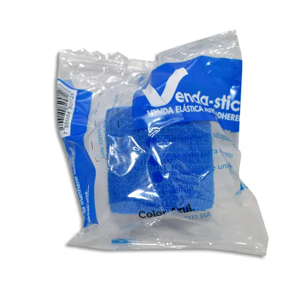 [7503002773222] VENDA-STICK COLOR AZUL 5CM Bolsa - 1 Pieza