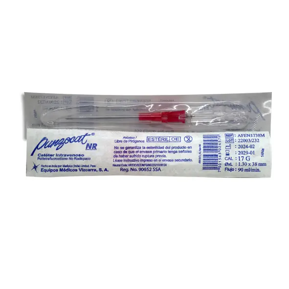 PUNZOCAT VIZCARRA CAL 17 (ROJO) Pieza - 1 Pieza