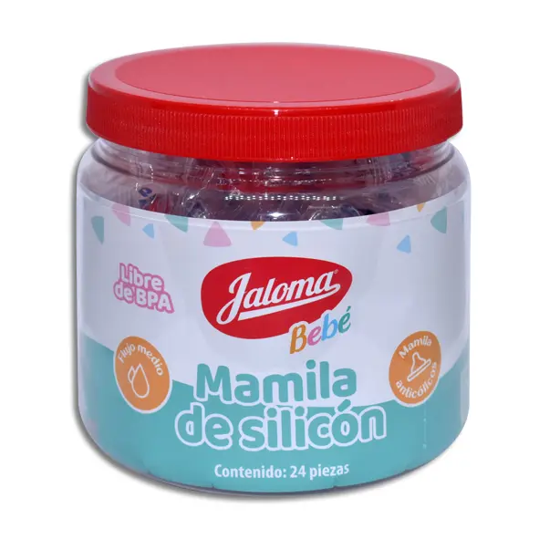 MAMILA SILICON ESPECIAL Vitrolero - c/24