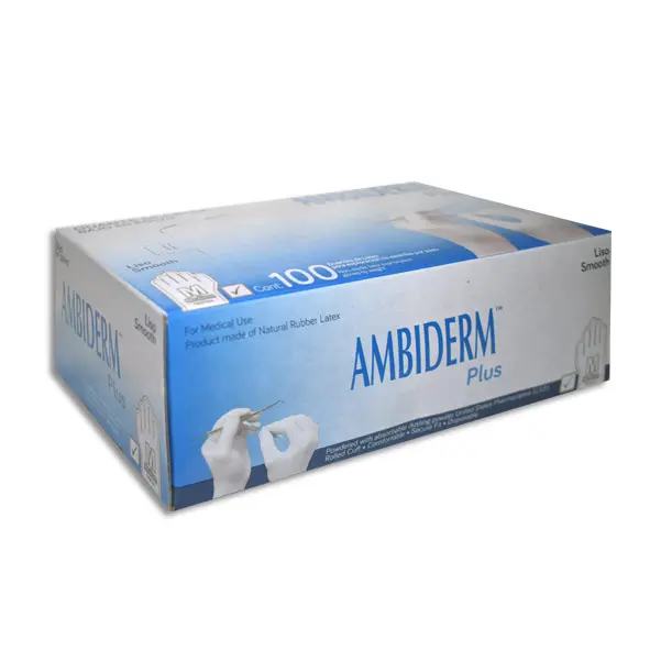 GUANTE AMBIDERM NO ESTERIL MEDIANO Caja - c/100