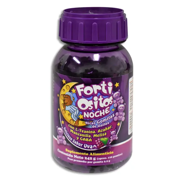 [7506021102721] FORTI OSITOS NOCHE Gomitas - c/110