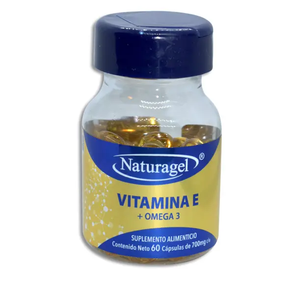 VITAMINA E + OMEGA 3 Capsulas - c/60
