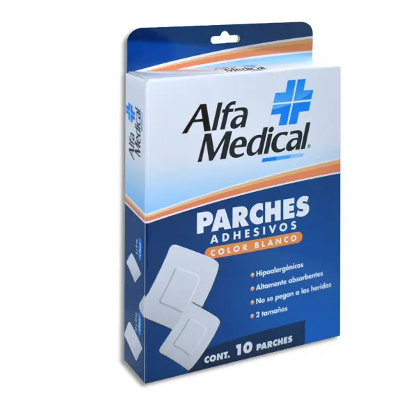 PARCHES ADHESIVOS ALFA MEDICAL Parches - c/10