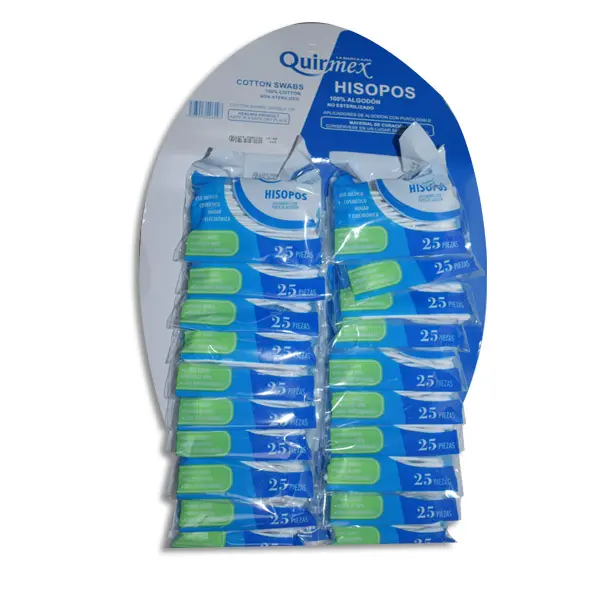 [7503003406297] APLICADORES DE ALGODON QUIRMEX Cartera - c/20