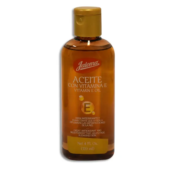 ACEITE CON VITAMINA E Frasco - 120 ml