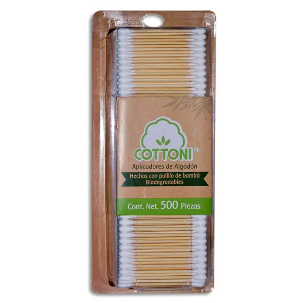 APLICADORES DE ALGODON COTTONI Caja - c/500