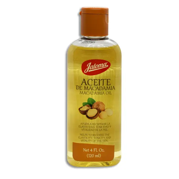 ACEITE DE MACADAMIA JALOMA Frasco - 120 ml