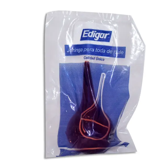 [7501463321013] PERA DE HULE 3 EDIGAR Bolsa - 1 Pieza