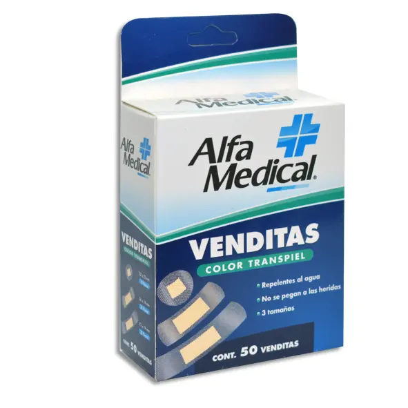 VENDITAS 3 TAMAÑOS TRANSPIEL Caja - c/50