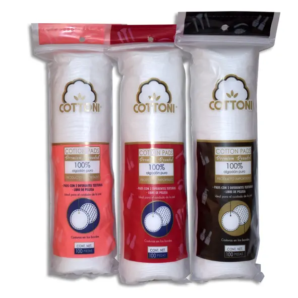 ALGODON FACIAL COTTONI Tubo - c/100