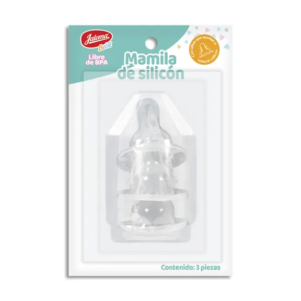 MAMILA SILICON ESPECIAL  Blister - c/3