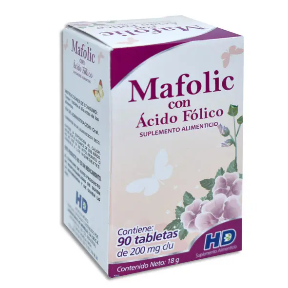 MAFOLIC Tabletas - c/90