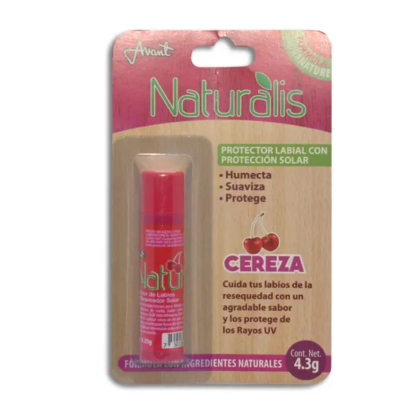 PROTECTOR LABIAL NATURALIS CEREZA Blister - 4.3 g