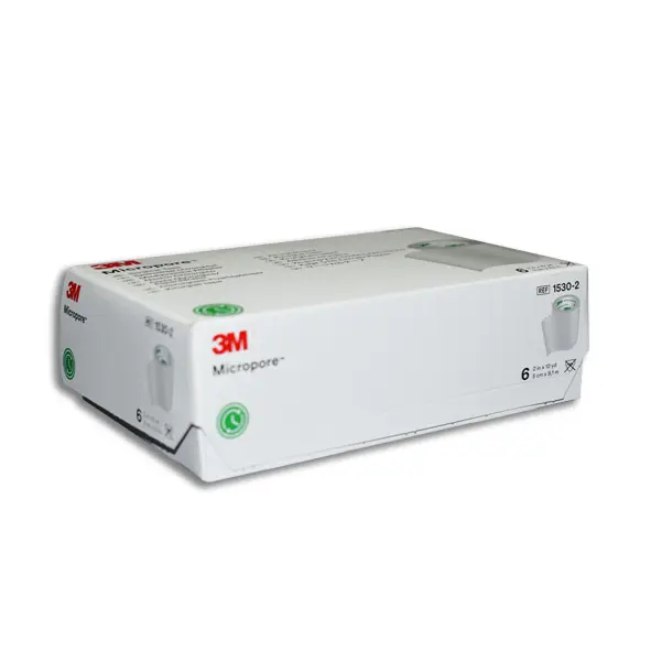 CINTA MICROPOROSA BCA 3M 5CM Caja - c/6