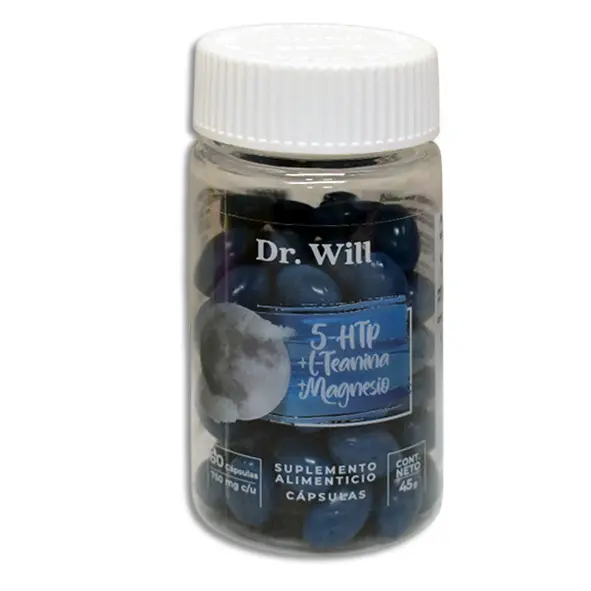 5 HTP + L-TEANINA+ MAGNESIO Capsulas - c/60