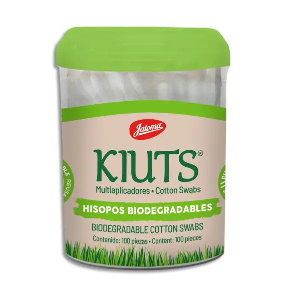 APLICADORES DE ALGODON KIUTS Tarro - c/100