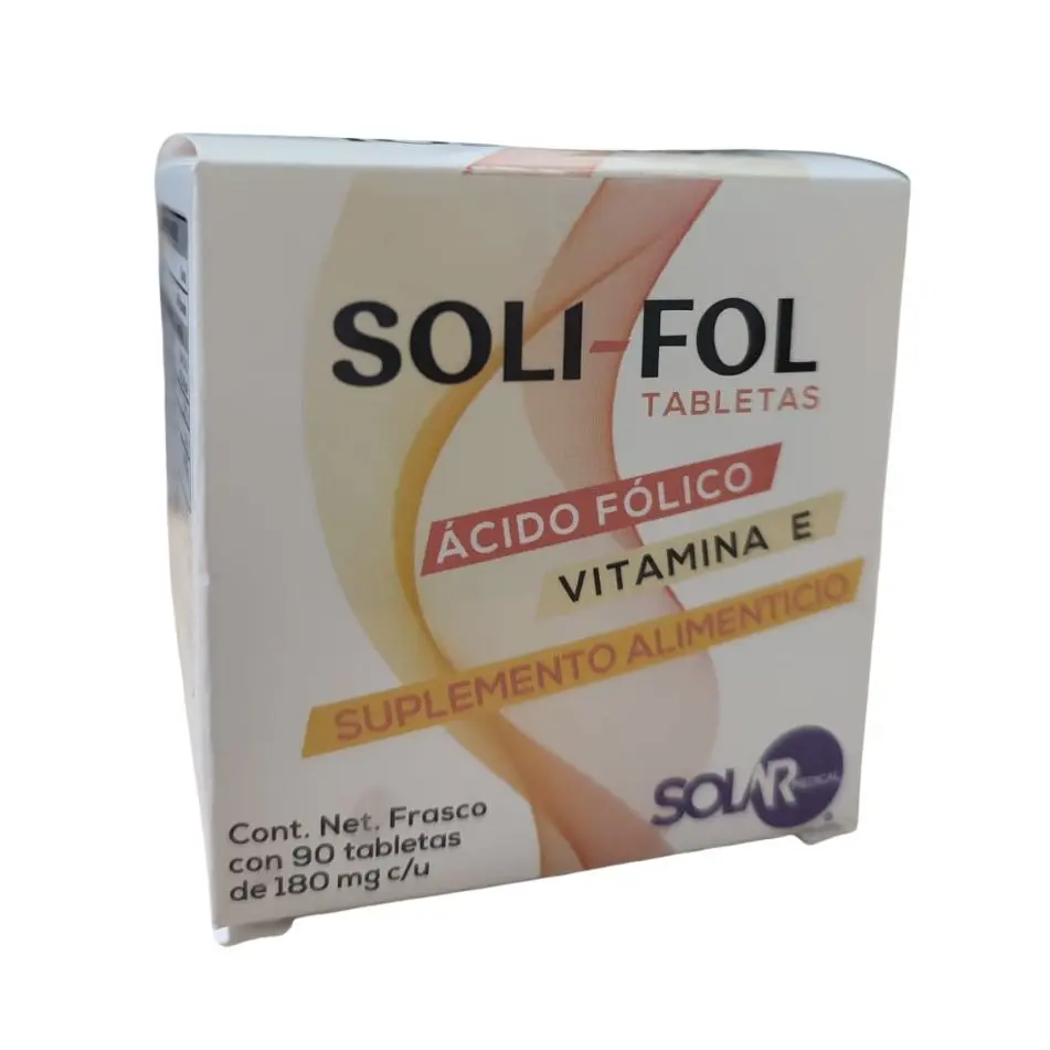 SOLI-FOL Tabletas - c/90