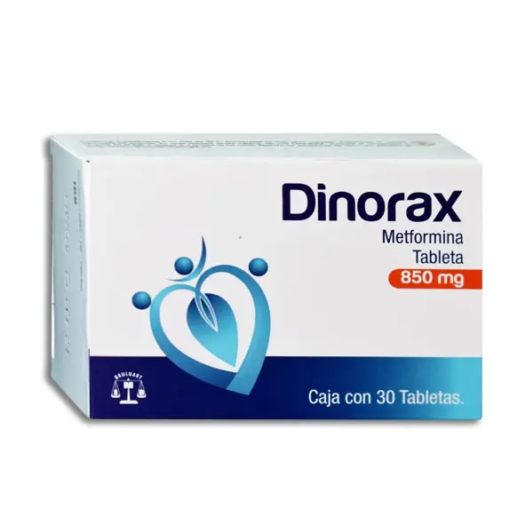 DINORAX 850MG Tabletas - c/30
