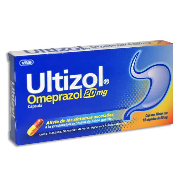 [7501478317155] ULTIZOL Capsulas - c/15