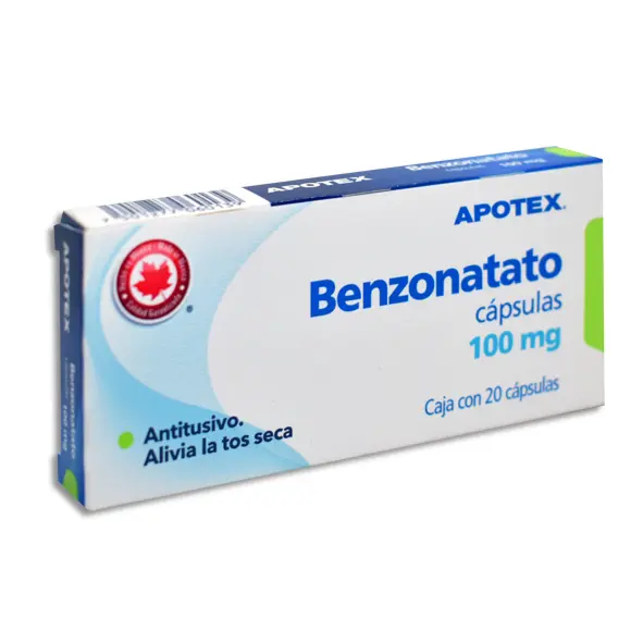 [7501277060139] BENZONATATO APOTEX Capsulas - c/20