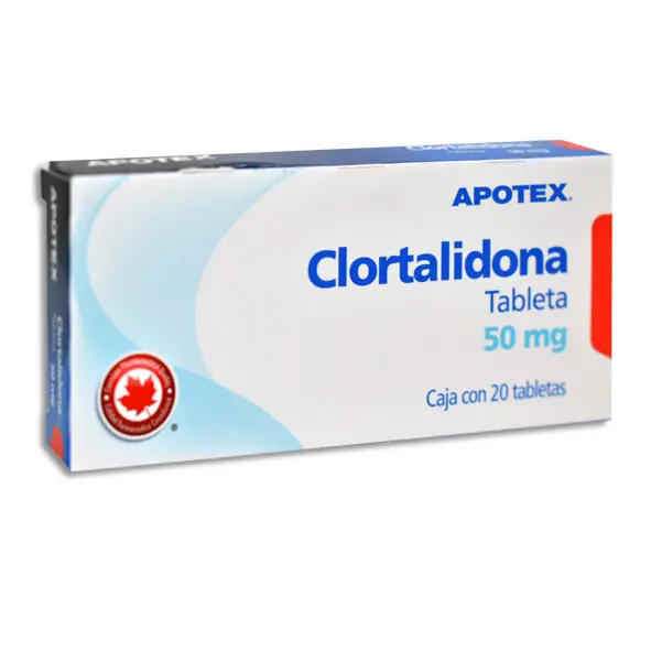 [7501277060238] CLORTALIDONA APOTEX Tabletas - c/20