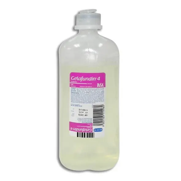 GELAFUNDIN 4% FLEXOVAL Solucion - 500 ml