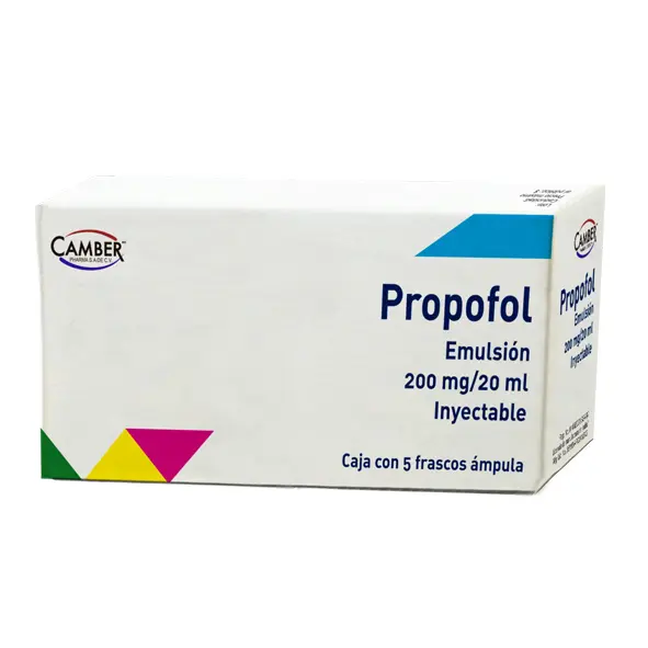 PROPOFOL CAMBER Emulsion Inyectable - c/5