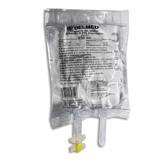 SOLUCION CS 9% BOLSA Solucion - 250 ml