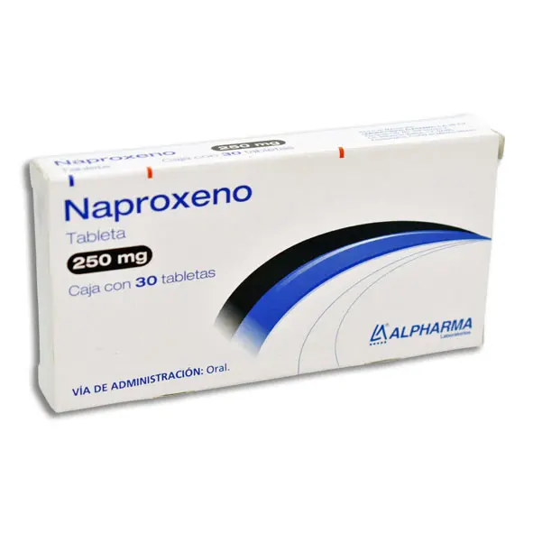 NAPROXENO 250MG ALPHARMA Tabletas - c/30