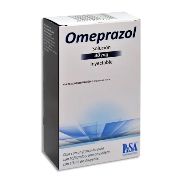 OMEPRAZOL 40MG PISA Solucion Inyectable - c/1