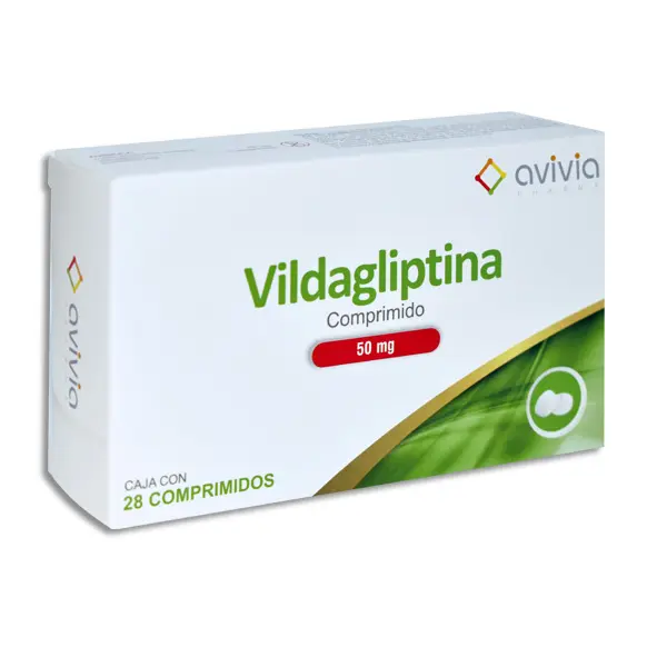 VILDAGLIPTINA AVIVIA Comprimidos - c/28