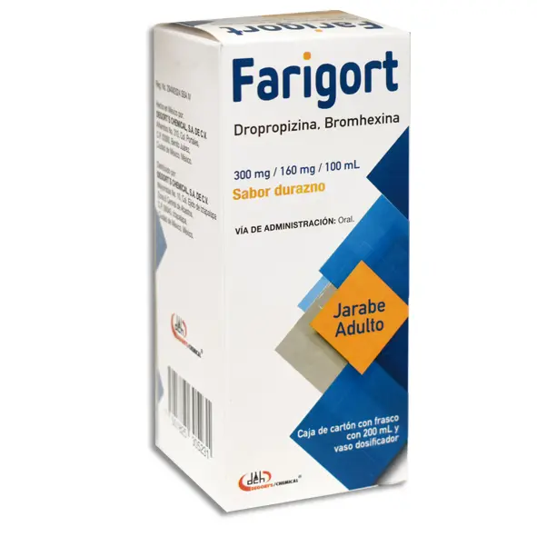 FARIGORT ADULTO Jarabe - 200 ml