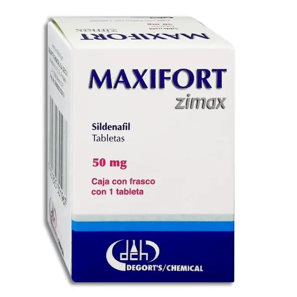 MAXIFORT ZIMAX 50MG Tabletas - c/1