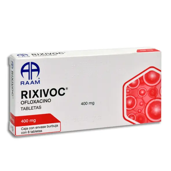 RIXIVOC 400MG Tabletas - c/8