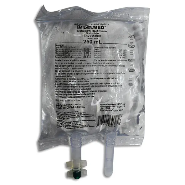 SOLUCION HT BOLSA Solucion - 250 ml