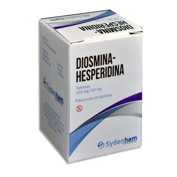 [7502010580426] DIOSMINA - HESPERIDINA SYDENHAM Tabletas - c/20