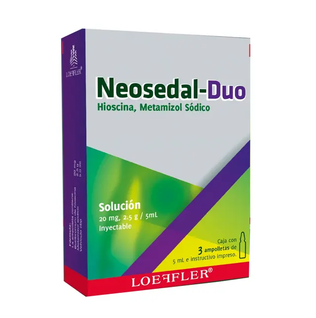 NEOSEDAL - DUO Solucion Inyectable - c/3