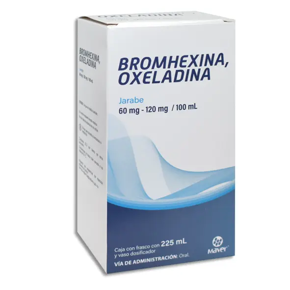 BROMHEXINA , OXELADINA Jarabe - 225 ml