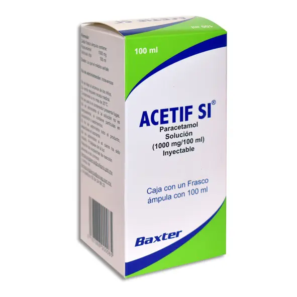 ACETIF SI Solucion Inyectable - 100 ml