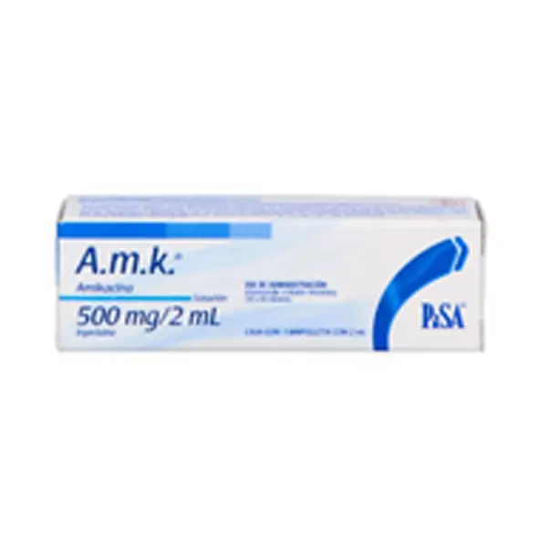 AMK 500MG Solucion Inyectable - c/1