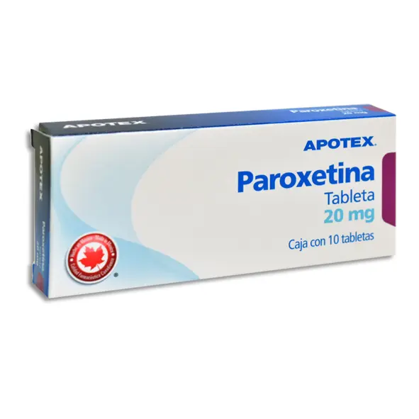 [7501277093588] PAROXETINA APOTEX Tabletas - c/10