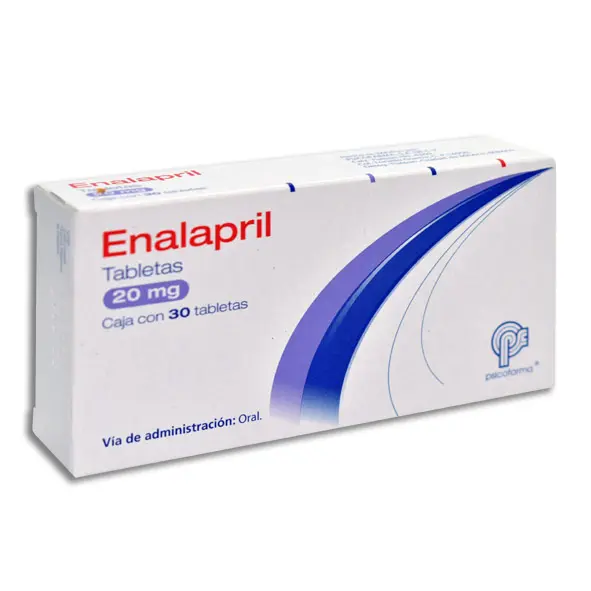 ENALAPRIL 20MG PSICOFARMA Tabletas - c/30