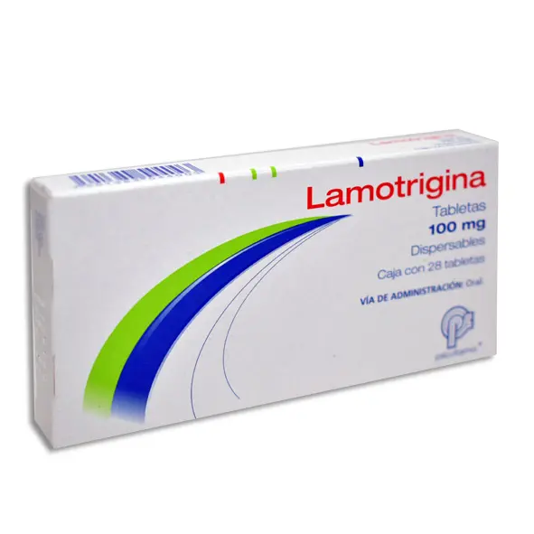 LAMOTRIGINA 100MG  PSICOFARMA Tabletas - c/28