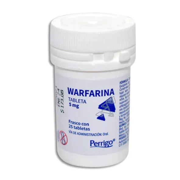 WARFARINA QUIMICA Y FARMACIA Tabletas - c/25