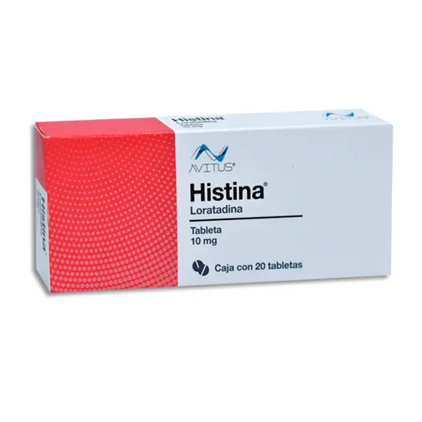 HISTINA 10MG Tabletas - c/20