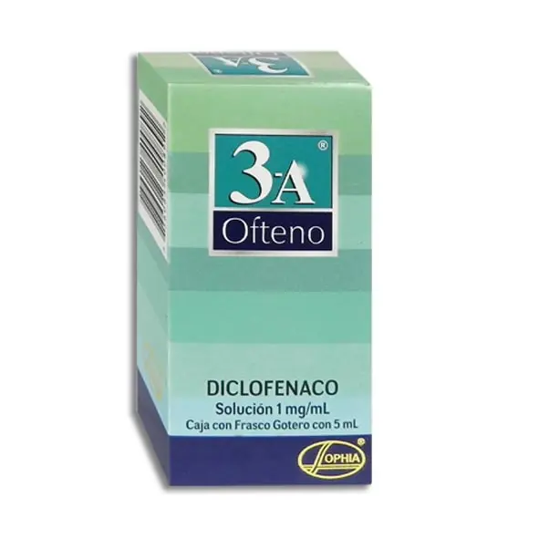 3A OFTENO Solucion Oftalmica - 5 ml