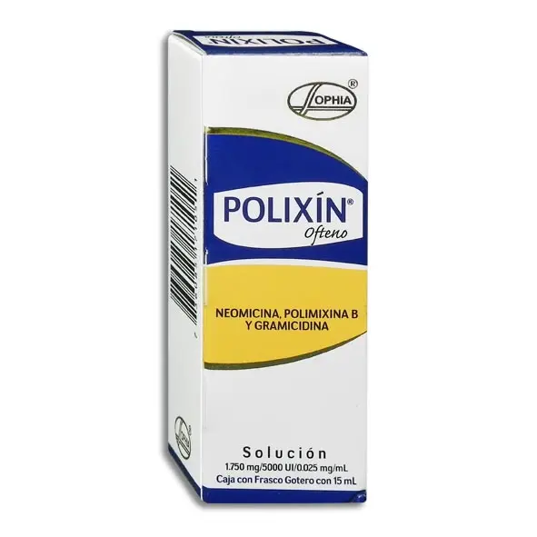 POLIXIN OFTENO Solucion Oftalmica - 15 ml
